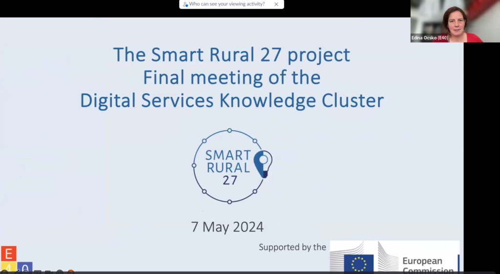 Knowledge Cluster on Improving services through digitalisation - Smart ...